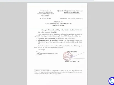 Thêm loạt trường ở TPHCM dừng bữa ăn bán trú trước nghi vấn thực phẩm không an toàn