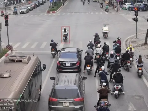 Danh sách xe bị phạt nguội qua camera AI tại Hà Nội tuần qua