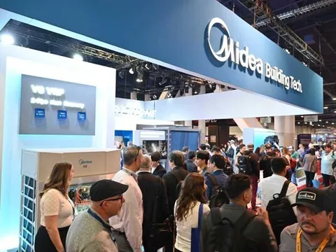 Midea Building Technologies trình diễn giải pháp tòa nhà tích hợp "Smart in One" tại AHR Expo 2026