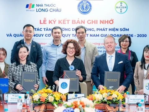 Long Châu, Bayer và Cục Phòng bệnh hợp tác công - tư chung tay phòng đột quỵ