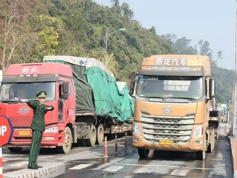 Tạm dừng thông quan hàng hóa qua cửa khẩu Lạng Sơn từ 15/2