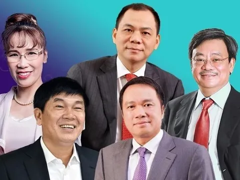 10 tỷ phú giàu nhất sàn chứng khoán Việt năm Ất Tỵ 2025