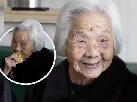 Kỳ lạ cụ bà sống thọ 101 tuổi có thói quen "ngược đời" ăn vặt và thức khuya