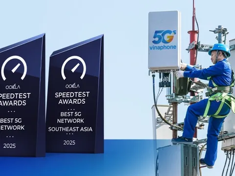 Mobile World Congress 2026: VinaPhone xác lập vị thế "Mạng 5G tốt nhất Đông Nam Á