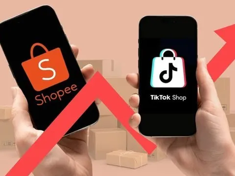 TikTok Shop tăng trưởng 93%, bám sát Shopee trong cuộc đua sàn TMĐT