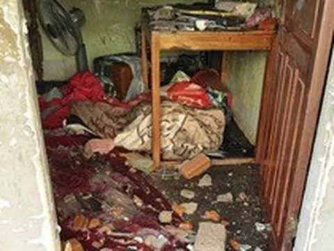 Hiện trường vụ cháy khiến chị em ruột 5 tuổi và 7 tuổi tử vong, bố mẹ đi làm xa, ở cùng bà nội