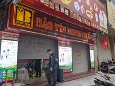 Nóng: Bảo Tín Minh Châu thông tin về việc công an xuất hiện tại hàng loạt cửa hàng