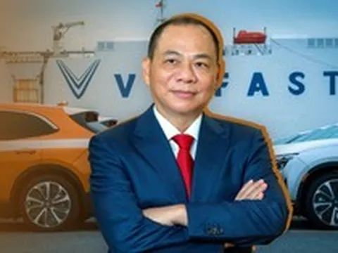Tỷ phú Phạm Nhật Vượng liên tiếp đón tin vui: cổ phiếu Vinfast đang tăng nóng trên sàn Nasdaq