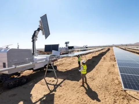 Lắp đặt module năng lượng mặt trời quy mô lớn theo cách không ngờ