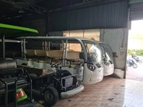 Công an TP.HCM tìm chủ nhân của 8 xe điện