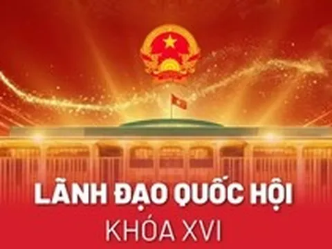 Lãnh đạo và các Ủy viên Ủy ban Thường vụ Quốc hội khóa XVI