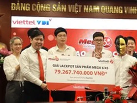 Một nhân viên văn phòng trúng giải Jackpot gần 80 tỉ đồng