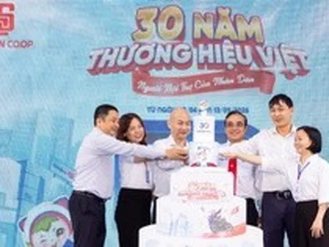 Saigon Co.op mừng sinh nhật 30 năm: Tăng tốc chuyển đổi xanh, bùng nổ ưu đãi.