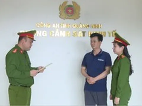 Ra lệnh bắt khẩn cấp chủ cơ sở sản xuất Vũ Thị Dung SN 1963 và con trai