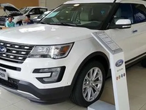 Thu hồi hơn 2.400 xe Ford Explorer tại Việt Nam do nguy cơ mất kiểm soát lái
