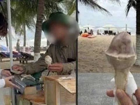 Bán que kem 100.000 đồng cho khách Thái, người bán hàng rong ở Nha Trang bị xử phạt