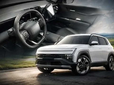 Hyundai Tucson 2027 lộ rõ nội thất: Màn hình khổng lồ, cần số chuyển sau vô-lăng, thiết kế giống Santa Fe