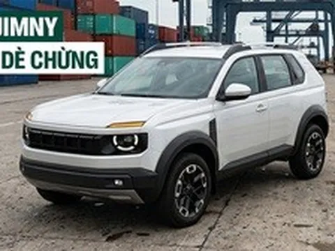 Lada Niva chưa kịp ra mắt Việt Nam đã lộ đời mới chất chơi hơn hẳn: Dáng bớt khối hộp, đèn LED, tay nắm ẩn, dễ cạnh tranh cả Jimny
