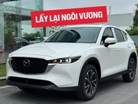 Mazda CX-5 đòi lại 'ngôi vương' từ tay VinFast VF 7, cuộc đua SUV hạng C căng thẳng đến từng chiếc xe
