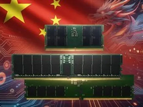 Trung Quốc tự sản xuất DDR5 RDIMM cho máy chủ, giảm phụ thuộc vào Samsung và Micron