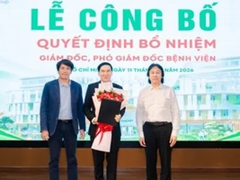 Hiệu trưởng Trường ĐH Quốc tế Hồng Bàng được bổ nhiệm làm giám đốc bệnh viện