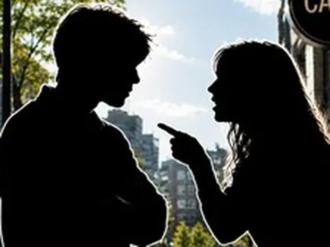 Đang nóng hình ảnh 1 sao nữ hạng A và bạn trai cầu thủ cãi vã trước quán cafe, dân tình hóng vội vì câu "em thấy nhỏ đó phiền"