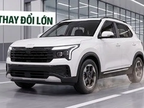Kia Sonet đời mới lộ diện rõ nét hơn trên đường với thay đổi lớn nhất từ thiết kế đầu xe và khung gầm