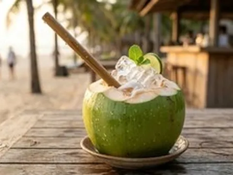 Khuyến cáo khi uống nước dừa trong những ngày hè