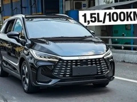 BYD M6 có bản PHEV ở gần Việt Nam: Tiết kiệm xăng hơn Wave, đầy bình đủ chạy Hà Nội - TP.HCM