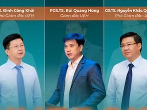 Chân dung 3 lãnh đạo vừa được bổ nhiệm của ĐH Kinh tế TPHCM