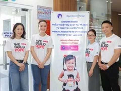 Phép màu từ sự chung tay của AVAKids và Operation Smile: Không để nụ cười nào bị bỏ lại phía sau
