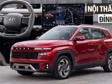 Hyundai Creta đời mới tiếp tục lộ nội thất: Thiết kế tối giản, màn hình siêu lớn, sẽ tích hợp cả AI, ‘phả hơi nóng’ lên Xfoce, Yaris Cross
