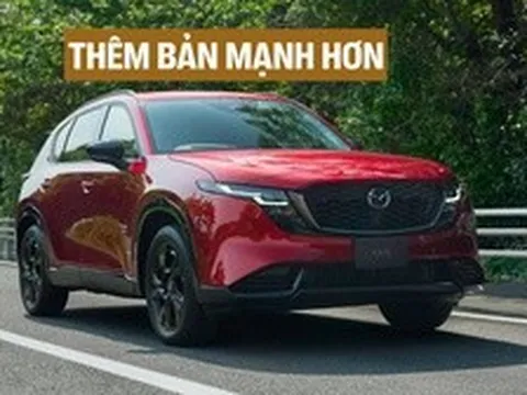 Mazda CX-5 2026 thêm động cơ hybrid mới mạnh hơn, cạnh tranh CR-V