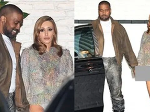 Tình hình hiện tại của vợ Kanye West: Mặt xinh như búp bê còn quần thì bỏ quên ở nhà