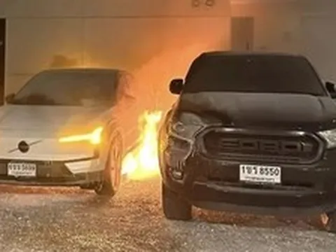 Volvo bị kiện ở Thái Lan sau vụ cháy ô tô điện lan sang xe khác