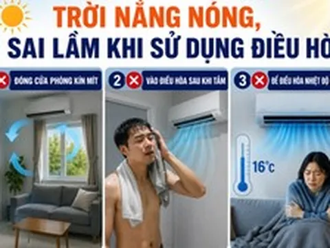 3 sai lầm khi bật điều hòa gây đau đầu, mệt mỏi, nguy cơ đột quỵ