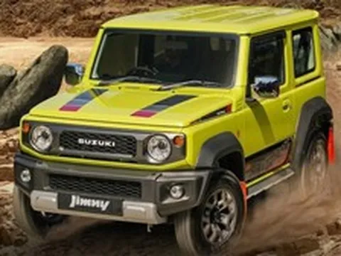 Suzuki Jimny thêm bản cho người thích chạy rừng: Mâm mới, màu mới, không phải ai cũng mua được