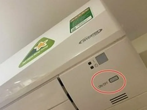 1 nút ẩn giúp bật điều hòa không cần dùng điều khiển