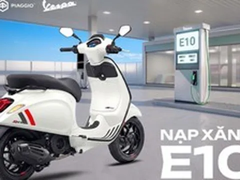 Piaggio Việt Nam khẳng định toàn bộ xe Vespa, Piaggio hiện nay tương thích hoàn toàn với xăng E10