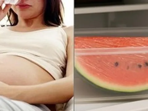 Chỉ vì một miếng dưa hấu để qua đêm, mẹ bầu suýt mất con