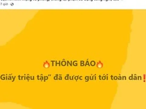 Cục An ninh mạng và phòng, chống tội phạm sử dụng công nghệ cao đã gửi "giấy triệu tập" tới toàn dân: Chuyện gì đây?
