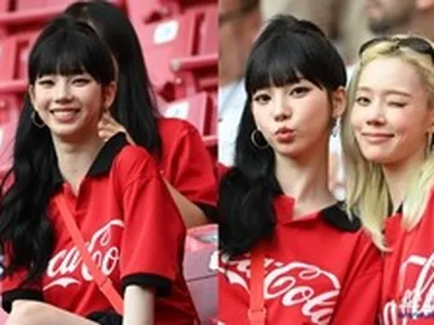 Đại mỹ nhân Karina đi xem World Cup bị soi xét từng ly từng tí, chính chủ phải lên tiếng giải thích ngay