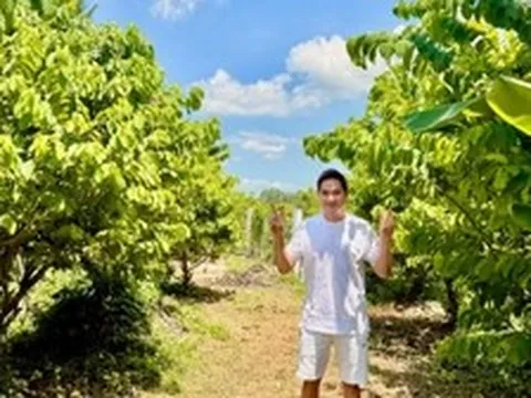 Nam nghệ sĩ Việt 41 tuổi chưa lấy vợ, từng bỏ phố về quê để làm "nông dân": Cơ ngơi 3.000m² giờ sum suê cây trái