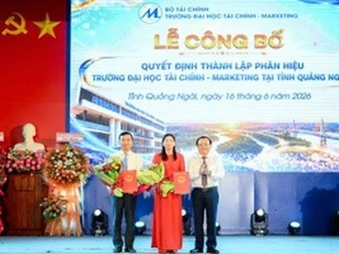Quảng Ngãi có phân hiệu mới của Trường ĐH Tài chính - Marketing