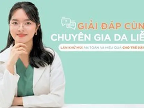 Trẻ dậy thì có nên dùng lăn khử mùi người lớn?