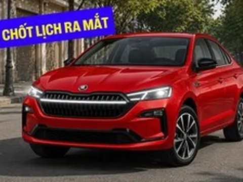 Skoda Slavia 2026 dự kiến ra mắt vào tháng 8: Thiết kế tinh chỉnh, có nét của Kushaq, thêm công nghệ nhưng vẫn giữ động cơ cũ