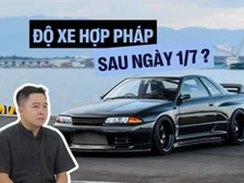 Độ xe thả ga sau 1/7: Cẩn thận ‘tiền mất, tật mang’ chỉ vì hiểu sai luật mới