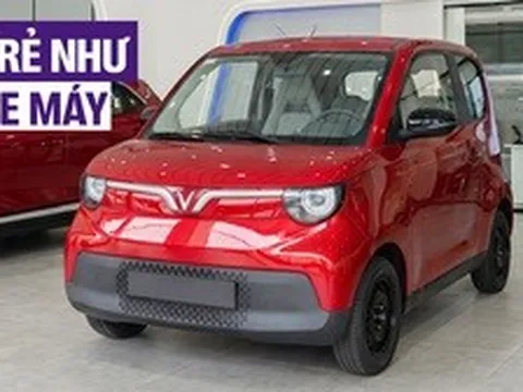 Đại lý báo VinFast VF 2 giá dự kiến từ 179 triệu đồng, 4 chỗ, chạy 210km/sạc, sạc miễn phí 20 lần/tháng