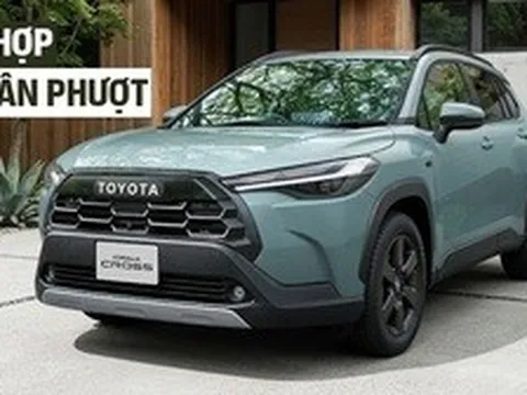 Toyota Corolla Cross thêm bản mới: Ca lăng hầm hố hơn, lốp dày hợp đi địa hình, thêm camera nhìn xuyên gầm