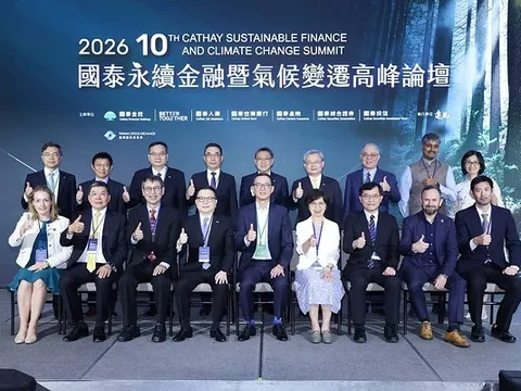 Cathay FHC tổ chức hội nghị thượng đỉnh hàng đầu Châu Á về tài chính khí hậu với số lượng tham dự kỷ lục, cho thấy động lực ngày càng mạnh mẽ của quá trình chuyển đổi bền vững